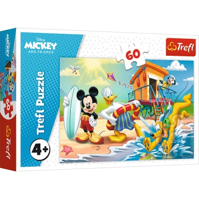 Afbeelding van Mickey Mouse Puzzel Beach 5900511173598
