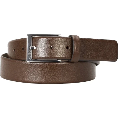 Afbeelding van HUGO Gellot Riem, Heren, Maat: 120, Dark brown