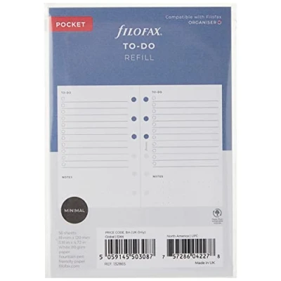 Afbeelding van Filofax Inleg to do navulzak
