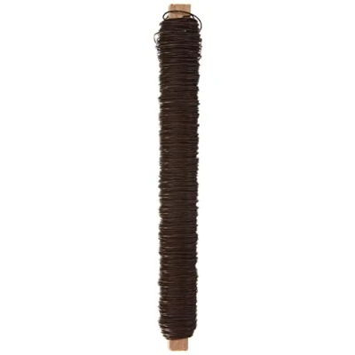 Afbeelding van Rayher 2425505 bloemdraad, houten wikkel, 0,50 mm Ã, 100 g, SB Btl. 1 stuk