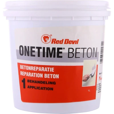 Afbeelding van red devil one time beton 4 ltr