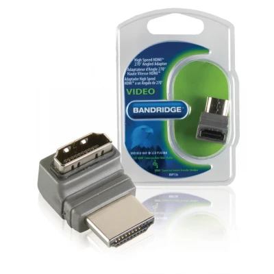 Afbeelding van 270 Haakse Hoge Snelheids HDMI® Adapter met Ethernet Bandridge