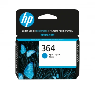 Afbeelding van Universeel HP 364 originele cyaan inktcartridge (CB318EE)