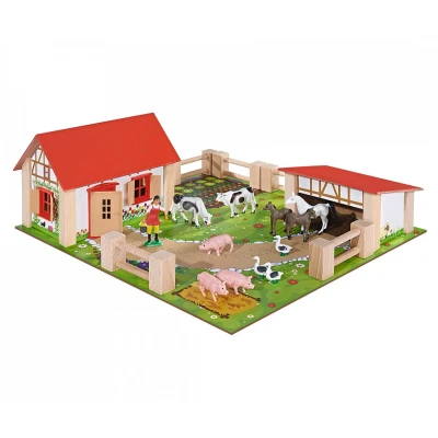 Afbeelding van Eichhorn Boerderij incl. dieren en accessoires