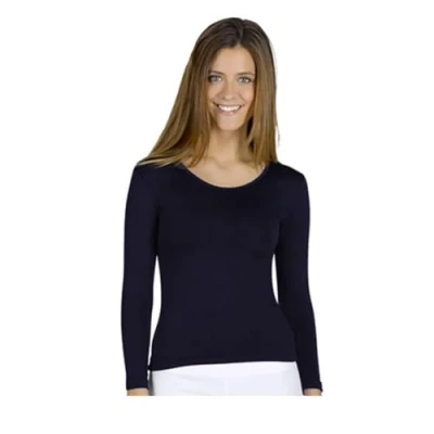 Afbeelding van Ysabel Mora Thermisch shirt met lange mouwen, marineblauw, XL