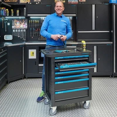 Afbeelding van Datona Gevulde Gereedschapswagen Ultimate Plus 7 Laden 5 Gevuld (78 x 47 98 cm)