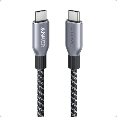 Afbeelding van Anker Prime USB C naar kabel (3/6ft, 240W, Upcycled gevlochten)