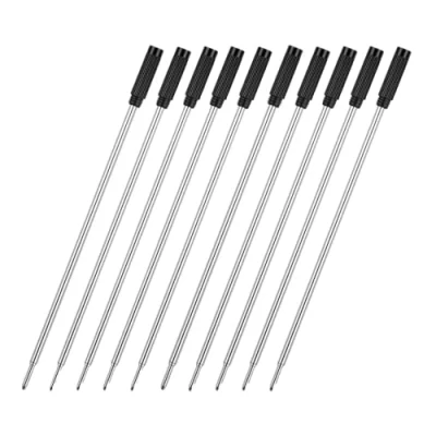 Afbeelding van MengRan 4,5&quot; Balpen Inkt Pen Vullingen voor Twist Pennen, 1mm Medium Tip, (10 stuks zwarte inkt)