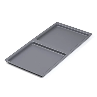 Afbeelding van Ninka eins2vier deksel voor 21 L bak 421 x 208 16 mm grijs aluminium
