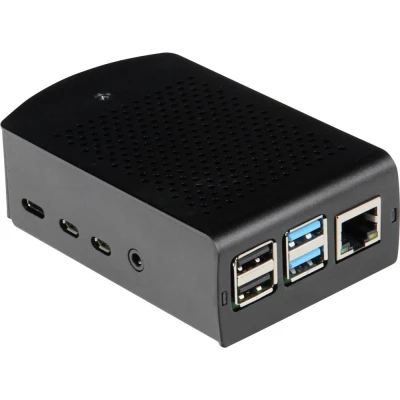 Afbeelding van Joy IT rb alucasep4+06 SBC behuizing geschikt voor (ontwikkelingskets): Raspberry Pi met bevestigingsla
