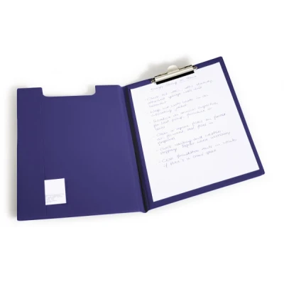 Afbeelding van 5x Durable KLEMMAP A4 BLAUW