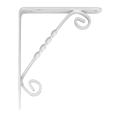 Afbeelding van AMIG Plankdrager/steun/beugel Decoratief metaal wit H200 x B150 mm Tot 110 kg Plankdragers
