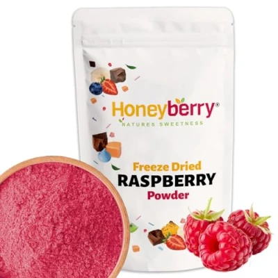 Afbeelding van Bevriezen Gedroogd Raspberry Poeder (100g) Geen Toegevoegde Suiker, 100% Natuurlijk, Glutenvrij, Veganistisch Vriendelijk