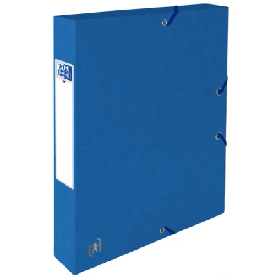 Afbeelding van Elastobox Oxford Top File+ A4 40mm blauw