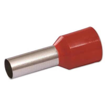 Afbeelding van Quadrios 22C432 Adereindhulzen 10 mm² Deels geïsoleerd Rood 1 set(s)