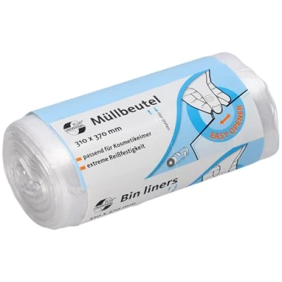 Afbeelding van Vuilniszakken DEISS UNIVERSAL PLUS diverse maten, 6 Liter, transparant, 1