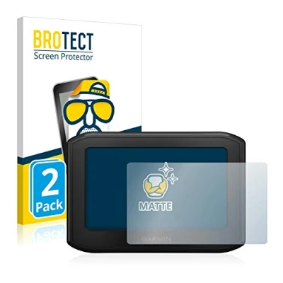 Afbeelding van BROTECT (2 Stuks) Antireflecterende Beschermfolie voor Garmin zumo 396 LMT S Anti Glare Screen Protector, Mat, Ontspiegelend