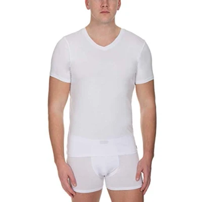 Afbeelding van Bruno Banani Infinity V Shirt Wit Small Heren