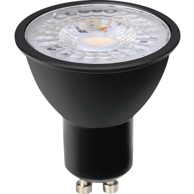 Afbeelding van LED spot GU10 230V 5 50W 60gr zwart 4000K dimbaar LED0642