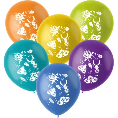 Afbeelding van Folat Buzzing bugs ballonnen 6 stuks 33 cm