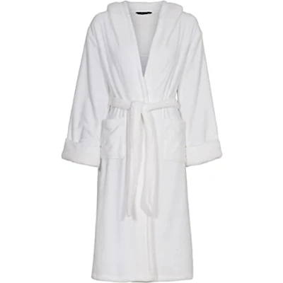 Afbeelding van DECOY Lange damesjas met capuchon, ivoor, S