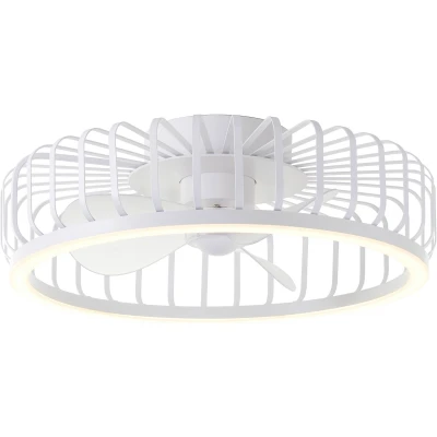 Afbeelding van Brilliant Draadlamp plafondventilator Capo wit G80920/05