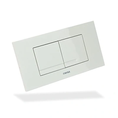 Afbeelding van WISA XT Kantos bedieningsplaat kunststof dualflush DF wit