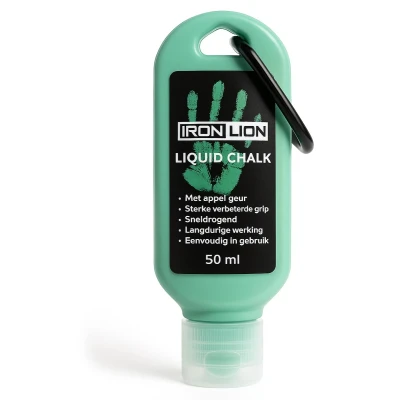 Afbeelding van Iron Lion Liquid chalk Vloeibaar magnesium Groen met appelgeur 50ml