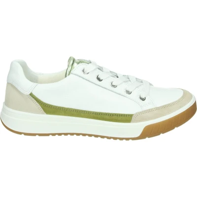 Afbeelding van Ara 1250004 Lage sneakersDames sneakers Kleur: Wit/beige Maat: 41