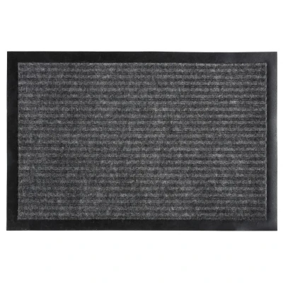 Afbeelding van 5Five Deurmat donkergrijs droogloopmat 60 x 40 cm