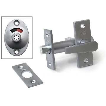Afbeelding van Insteekgrendel WC Grijs 70 / 50 mm Slot Per Stuk
