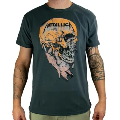 Afbeelding van Amplified shirt metallica sad but true Donkergrijs S