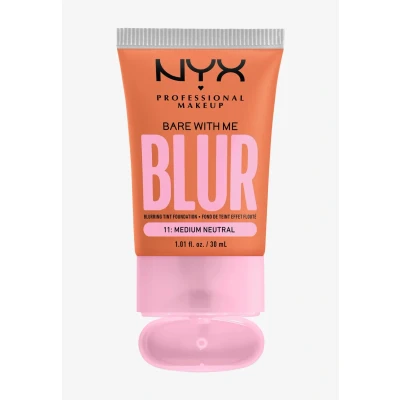Afbeelding van Nyx Professional Makeup BARE WITH ME BLUR TINT Foundation, Dames, Maat: 30 g, Med neutral