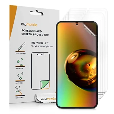 Afbeelding van kwmobile 6x screenprotectors geschikt voor Samsung Galaxy S22 Plus beschermende folie smartphone