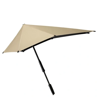 Afbeelding van SENZ Grote stok storm paraplu, Champagne kleuren,