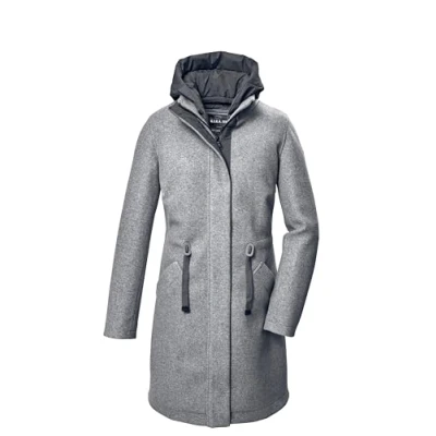 Afbeelding van G.I.G.A. DX dames Fleece parka/jas met afneembare capuchon GW 46 WMN PRK, dunkelnavy, 44, 41988 000