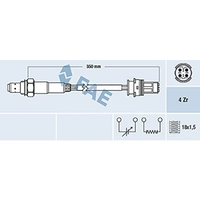 Afbeelding van Fae Lambda sonde 77243