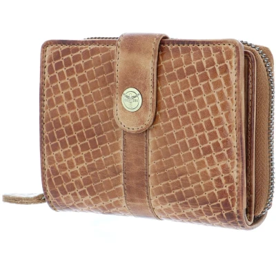 Afbeelding van CHIEMSEE Portemonnee Antwerp Wallet Cognac Bruine