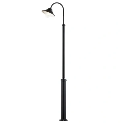 Afbeelding van Konstsmide 563 750 Vega Staande LED buitenlamp Energielabel: F (A G) vast ingebouwd 8 W Zwart
