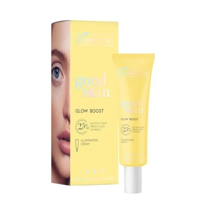 Afbeelding van Bielenda Good Skin Glow Boost Verhelderende crème, glycolzuur, vitamine C, ferulazuur, 50 ml