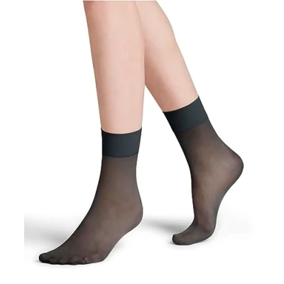 Afbeelding van FALKE Dames Sokken Pure Matt 20 DEN W SO Sheer eenkleurig 1 Paar, Grijs (Graphite 3146) nieuw milieuvriendelijk, 39 42
