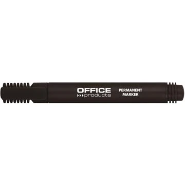 Afbeelding van Office Products permanent marker 1 3 mm, rond, zwart 12 stuks