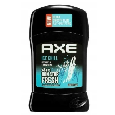 Afbeelding van 6x Axe Deodorant Stick Ice Chill Iced Mint &amp; Citroengeur 50ml