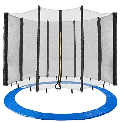 Afbeelding van Arebos Randafdekking voor trampoline Veiligheidsnet Trampolinenet 244, 305, 366, 396, 430, 460 en 490 cm, 6 8 netstangen (430 net stangen)