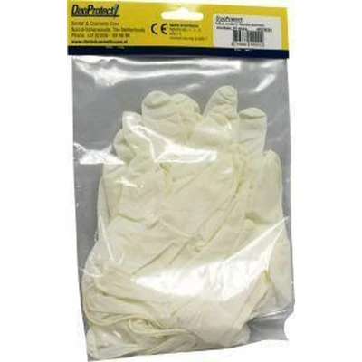 Afbeelding van Duoprotect Handschoen Latex Medium, 10 stuks