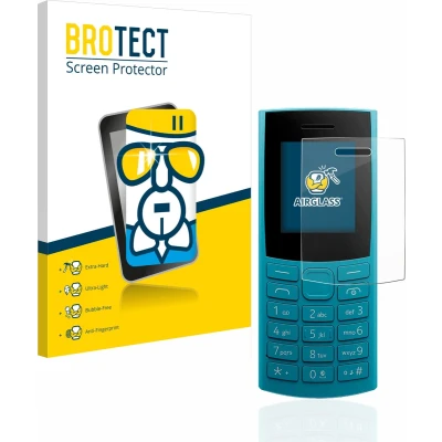 Afbeelding van BROTECT AirGlass Glas (1 Stuk, Nokia 105), Smartphone beschermfolie, Transparant