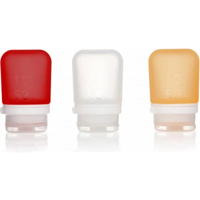 Afbeelding van GoToob+ 3 Pack Small 53ml Clear / Red Orange