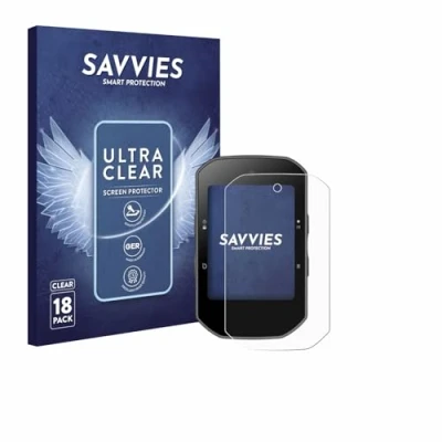 Afbeelding van Savvies Screenprotector voor Bryton Rider S500E Folie Beschermfolie transparant (18 Stuks)