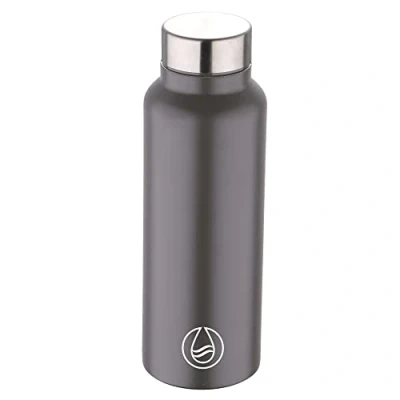 Afbeelding van Bergner Walking anywhere Waterfles, 750 ml, roestvrij staal, grijs, ml