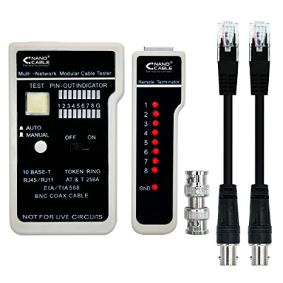 Afbeelding van Stevige UTP netwerkkabel categorie 6 RJ11/RJ12/RJ45, coaxial NANOCABLE 10.31.0303